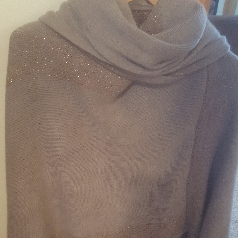 Turtleneck Poncho